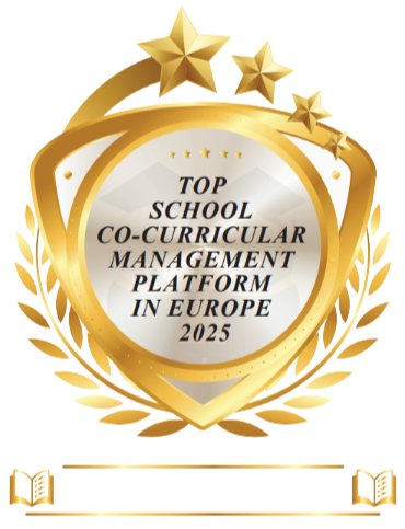 Edtech award logo for Top School Co-Curricular Management Platform in Europe 2025